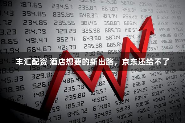 丰汇配资 酒店想要的新出路，京东还给不了