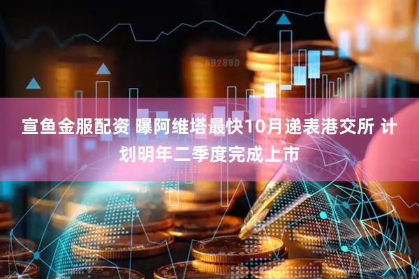 宣鱼金服配资 曝阿维塔最快10月递表港交所 计划明年二季度完成上市